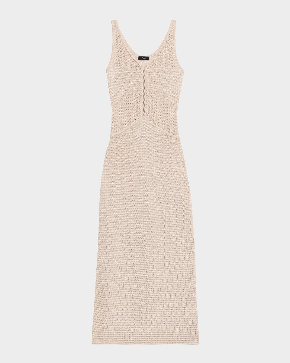 Fitted Midi Tank Dress